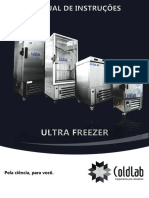 Manual Ultra Freezer Coldlab - Freezer de Plasma