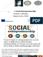 social entrepreneurship - lithuania