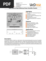 Highlights: Dual Channel High Efficiency Power Amplifier Module