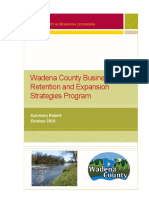 Wadena County Business Retention and Expansion Strategies Program
