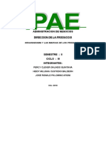 Dirección de producción y organización empresarial