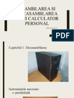 Asamblarea Si Dezasamblarea Unui Calculator Personal