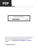 Service Manual: LCD Color Television