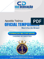 Formação Militar Naval - Questões de prova azul