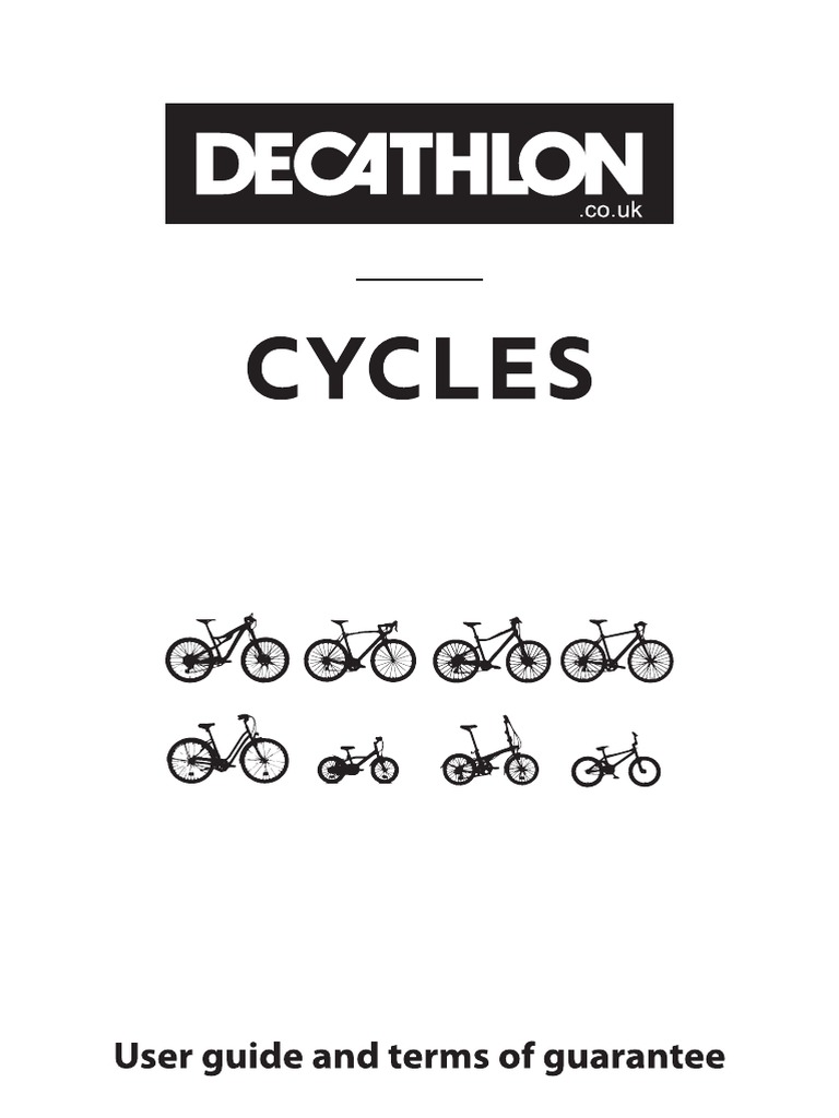 Decathlon Bike User Guide PDF
