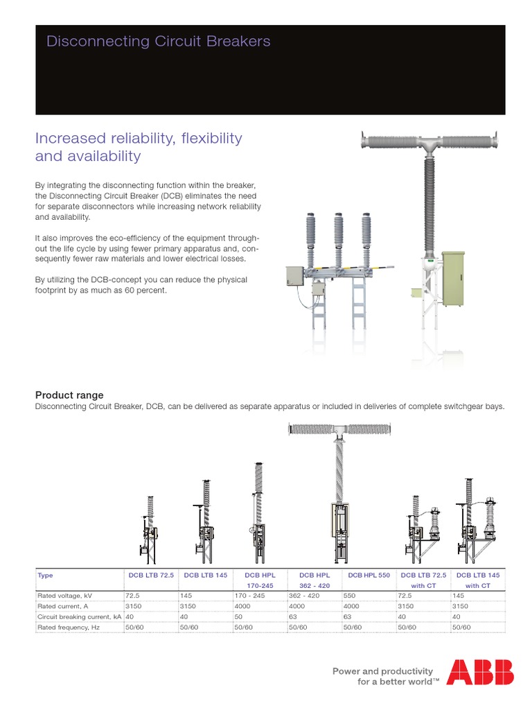 DCB Flyer Engelsk 2013-09 Ed2 | PDF | Electrical Components | Electric ...