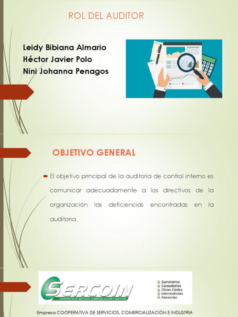 Rol del Auditor en la Calidad ISO 19011 | PDF | Auditoría | Contralor