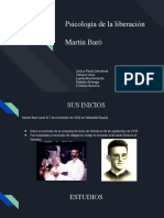 Psicología de La Liberación Martín Baró