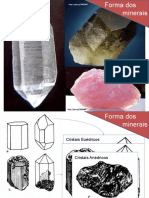 Forma Dos Minerais