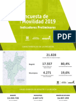 Encuesta 2019 de Movilidad