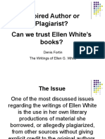 Inspired Author or Plagiarist? Can We Trust Ellen White's Books?