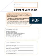 Simple Past of Verb to Be