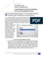 Recommendations School Safety Subcommittee First Round March 2021 - April 6, 2021