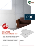 Beauty of Nature: CONWOOD Decorative Panel ECP