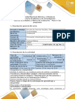 Guía de Actividades y Rúbrica de Evaluación- Paso 4 - De Propuesta Evaluación Final