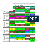 Horario Nuevo de Clases Zoom 2020 - Iv Bimestre