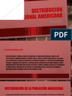 Distribucion Poblacional Americana