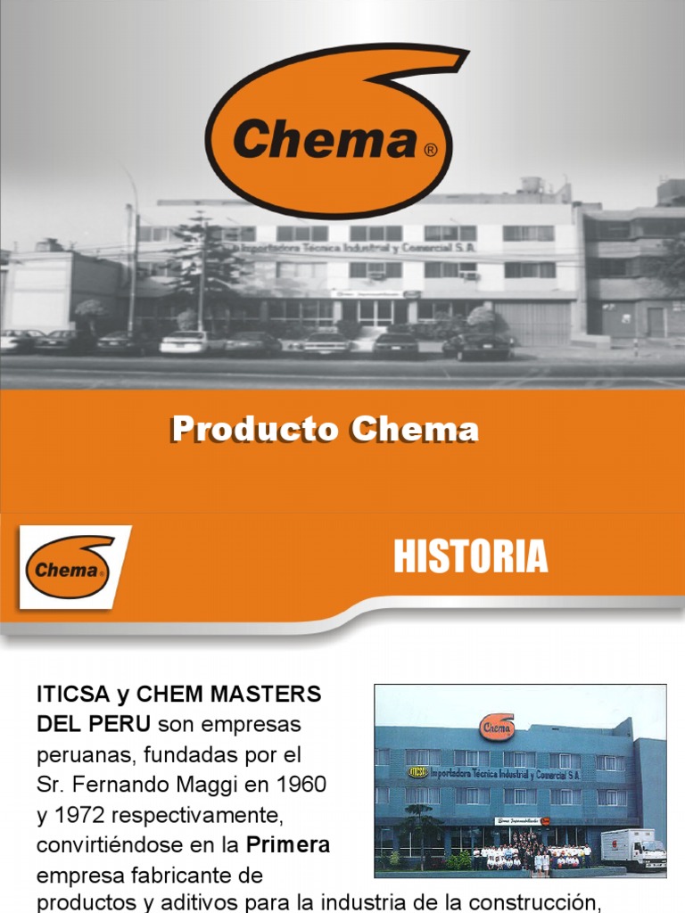 Productos Chema | PDF | Hormigón | Cemento