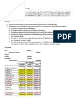 Rules for Distribution of Profits or Losses Between Partners