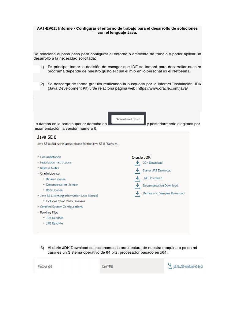 Informe - Configurar El Entorno De Trabajo Para El Desarrollo De.