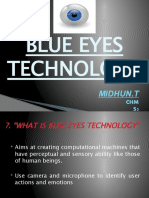 Blue Eyes Technology: Midhun.T