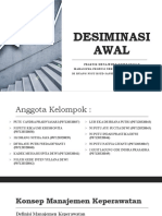 DESIMINASI AWAL PRAKTIK MANAJEMEN KEPERAWATAN PROFESI NERS POLTEKKES DENPASAR