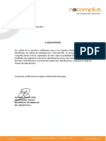 Certificacion Laboral - Daniela Herrera
