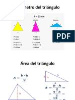 Area y Perimetro de Un Triangulo