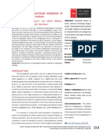 Protocol For The Functional Evaluation of The Stomatognathic System