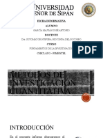 Metodos de Investigacion Cuantitativa