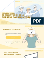 1.2 Proceso Legal de Constitución de la Empresa Constructora