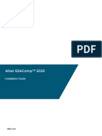 ESAComp 2020 Installation Guide