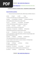 NDA Chemistry Handwritten Notes PDF | PDF