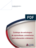 ULSA Catalogo de estrategias de aprendizaje y enseñanza virtual