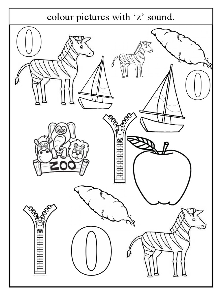 Colour Pictures With Z' Sound PDF