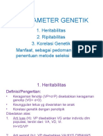4.parameter Genetik
