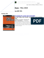 Textbooks For Berklee College of Music FALL 2010 AR 331