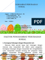 Faktor Penghambat Perubahan Sosial Ii