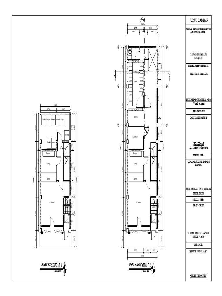 Gambar Kerja Botania | PDF | Rolling Stock | Rail Transport