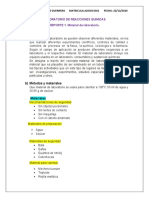 Reporte 1-Laboratorio de Reacciones Quimicas (Recuperado Automáticamente)