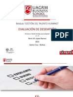 Evaluación Del Desempeño