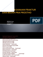 Penatalaksanaan Fraktur Dan Bedah Pra Prostho: MODUL 6.02