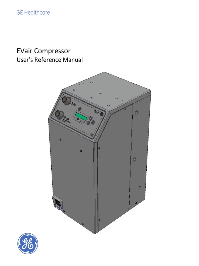 Evair Compressor: User'S Reference Manual | PDF | Mains Electricity | Gases