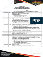 JADWAL ACARA Muschap ARCI Bekasi 2020 - 14112020