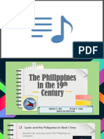 Background On The Socio-Political Situation of The Philippines During Rizal's Times-EricahGubi-Aldrine Ilao