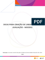 Dicas Criacao Laboratorio de Avaliacao Moodle