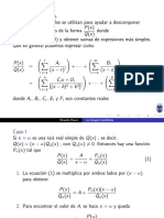 Clase IV - Fracciones Parciales