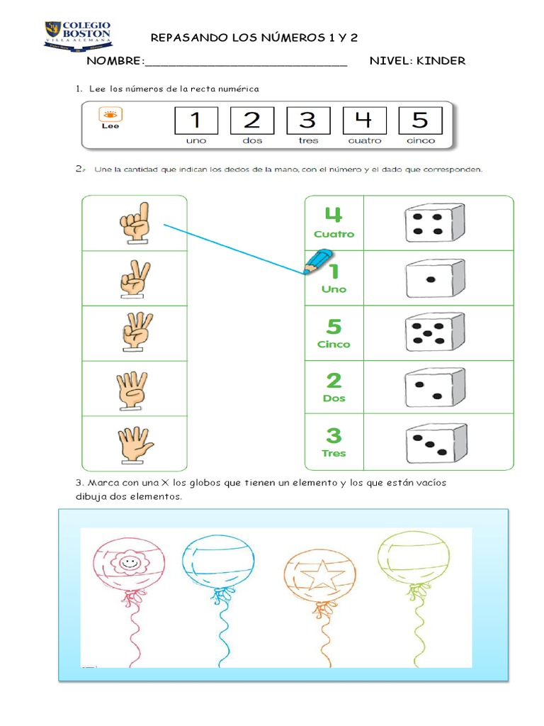 Números 1 y 2 | PDF