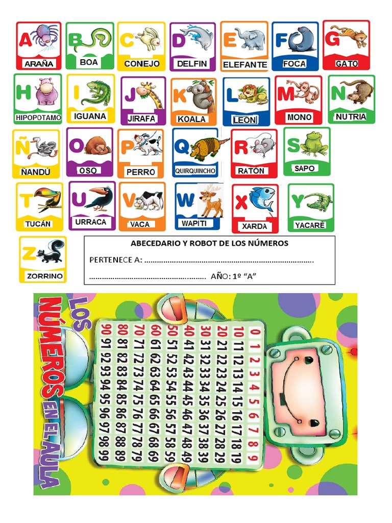 Abecedario Numero | PDF