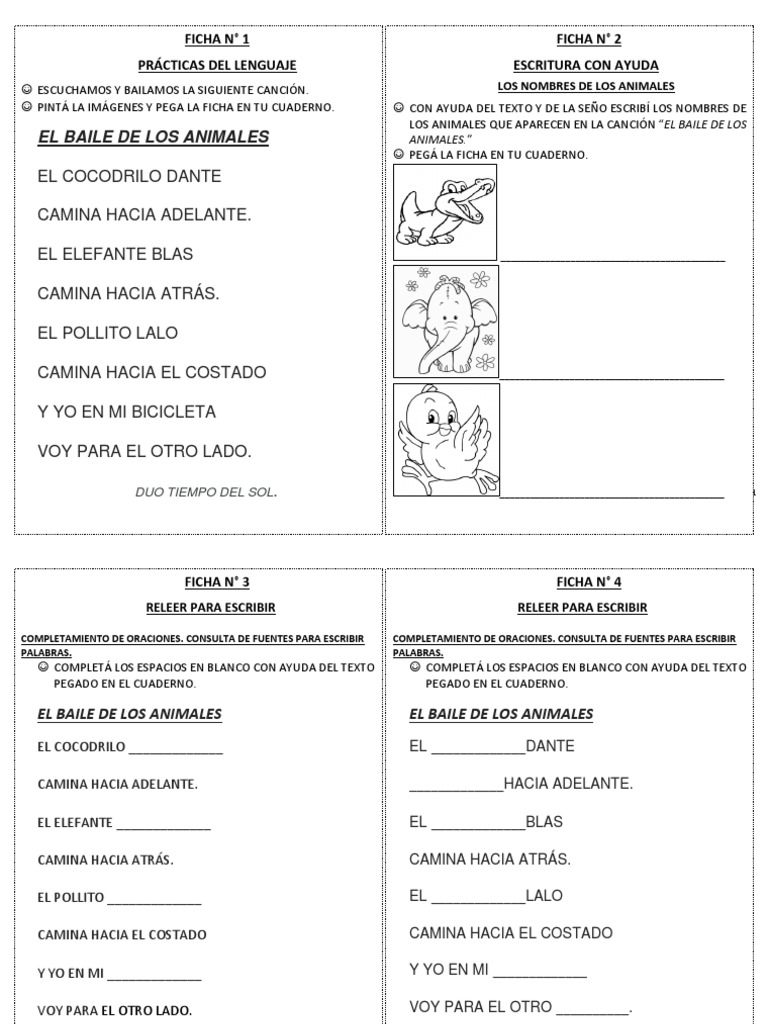 Cuadernillo de Actividades para Primero | PDF | Frutas comestibles |  Alimentos